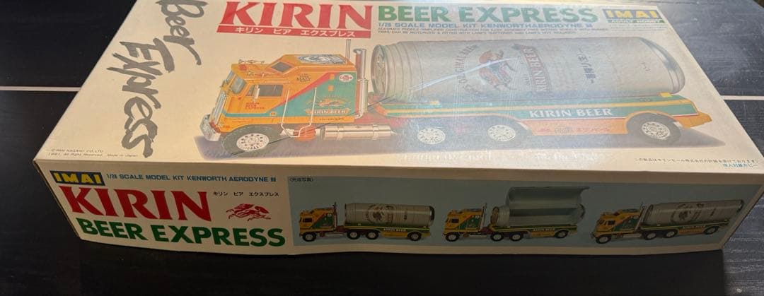 IMAI 1/28 キリンビール エクスプレス Kenworthプラモデル未組立