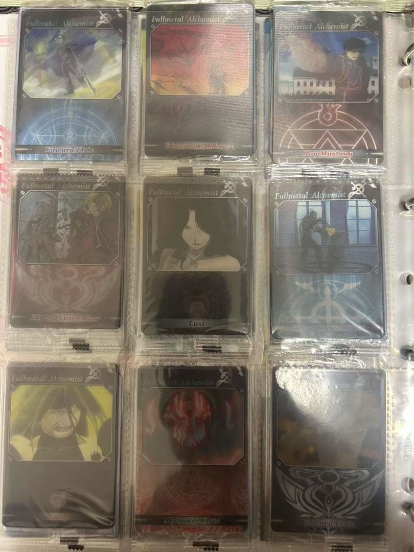 希少) 鋼の錬金術師　森永　カード　未開封　コンプリート