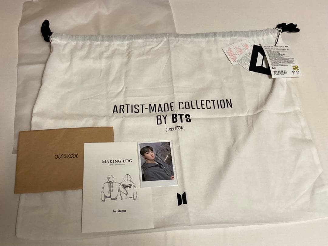 【未使用】BTS アーティストメイド　ジョングクパーカー