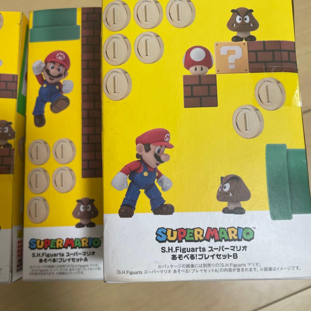 S*H様 S.H.Figuarts スーパーマリオ フィギュア3点セット