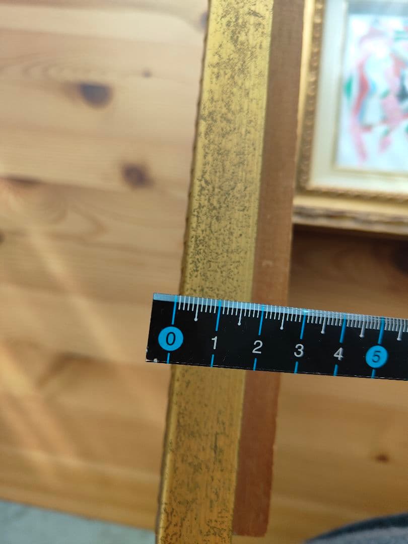 【貴重】アンティークゴールド装飾フォトフレーム額縁