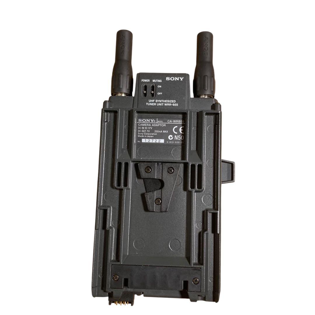 SONY WRR-855+CA-WR855ワイヤレスマイク+ワイヤレスアダプター