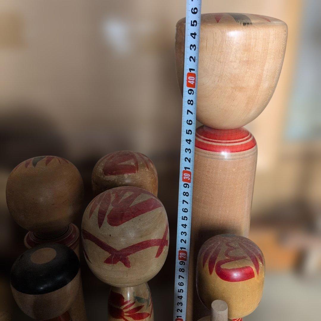 伝統的なこけし人形セット　約29体