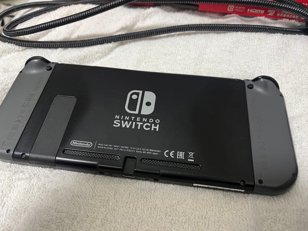 Nintendo Switch 本体 ブラック 未対策　本体動作確認済み中古品