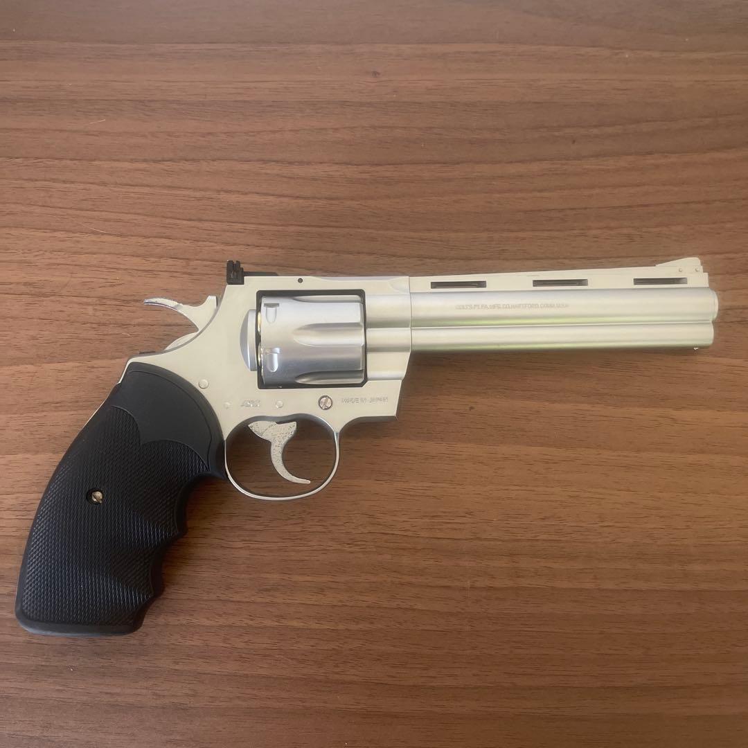 東京マルイ　コルトパイソン357 6インチ シルバーリボルバー ガスガン