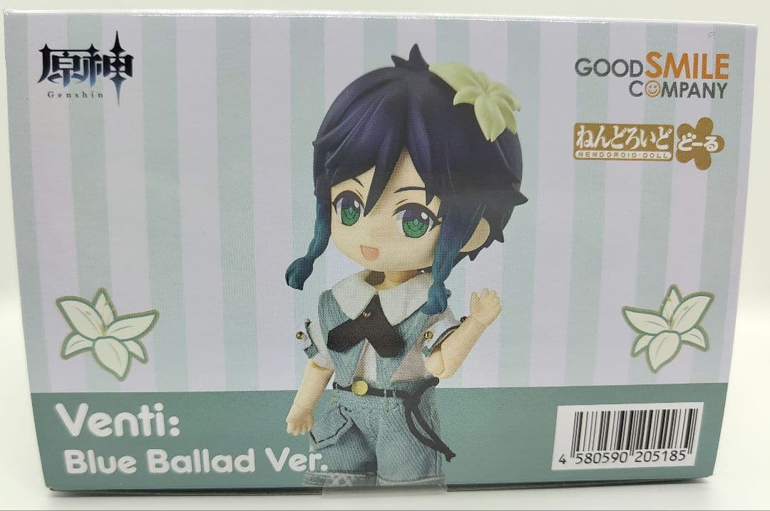 特典　正規品　ねんどろいどどーる ウェンティ 青嵐の悠歌Ver.　原神