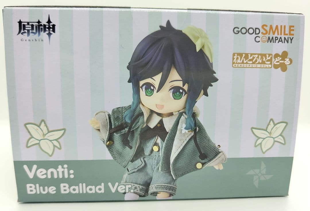 特典　正規品　ねんどろいどどーる ウェンティ 青嵐の悠歌Ver.　原神