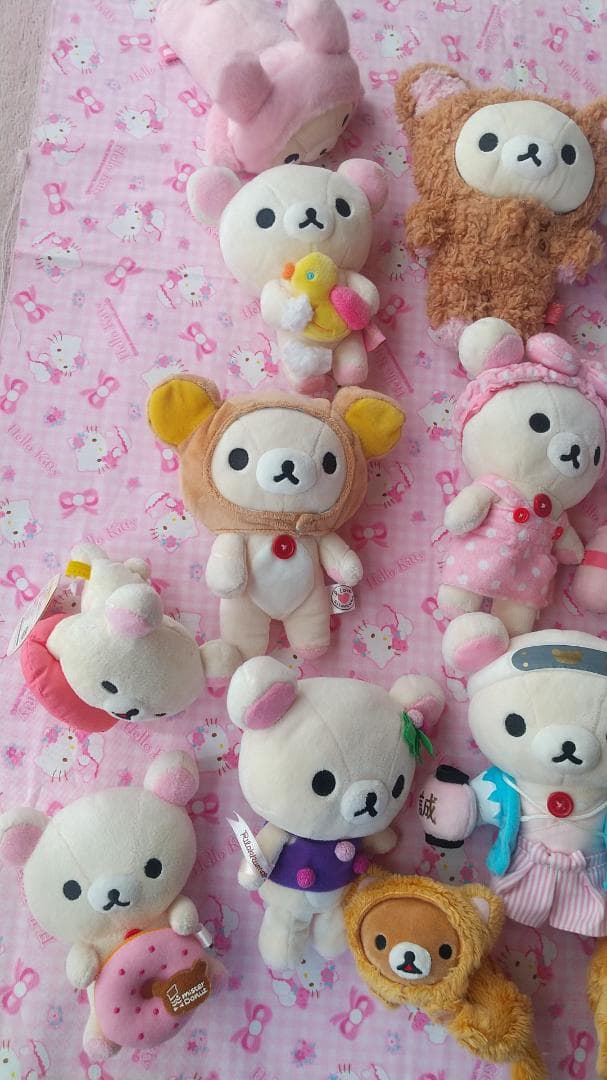 リラックマ　コリラックマ　ぬいぐるみ　ポーチ