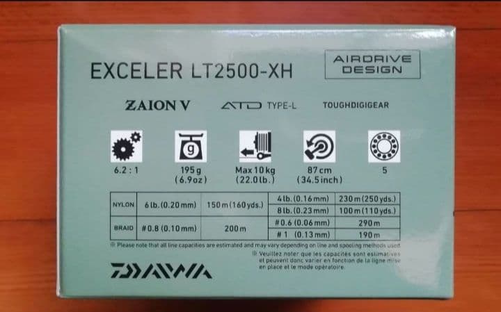 US DAIWA EXCELER LT 2500-XH エクセラー ダイワ