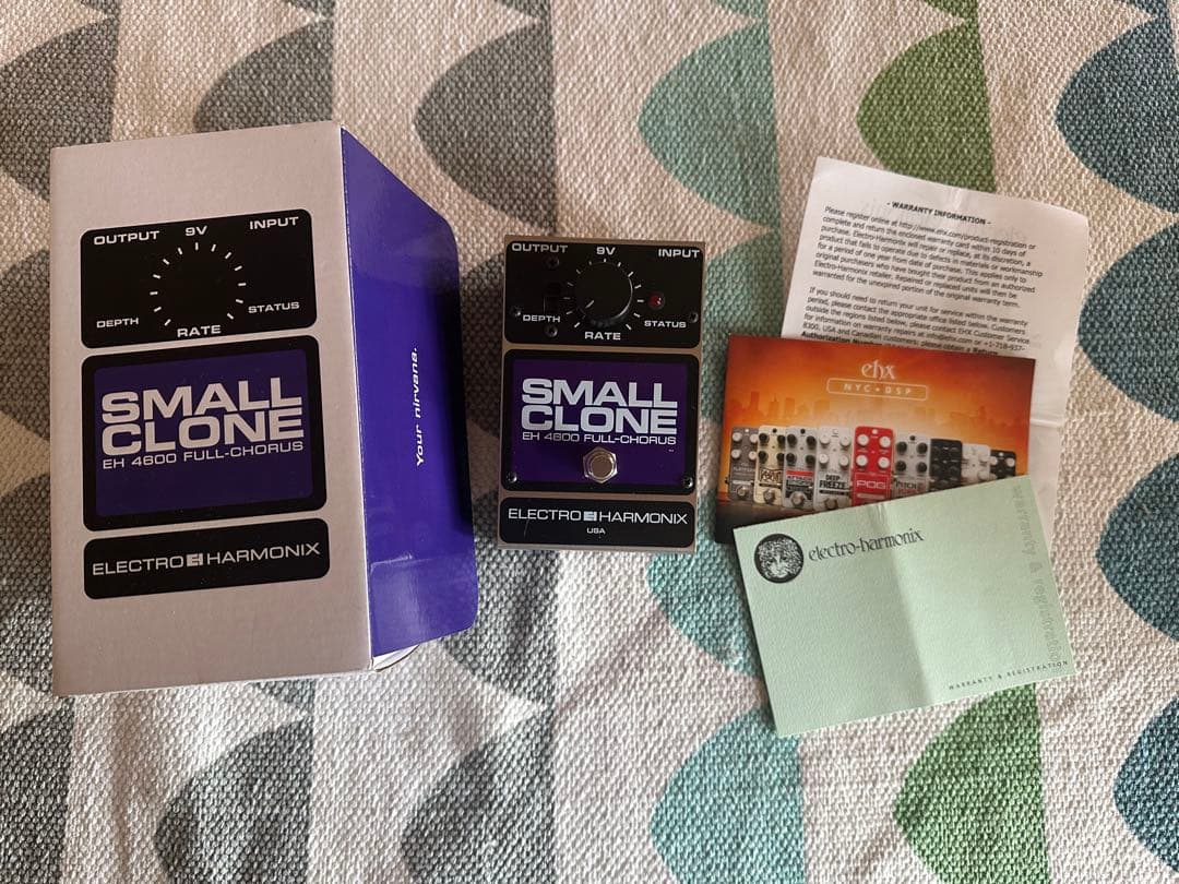ギター ELECTRO HARMONIX SMALL CLONE EH4600