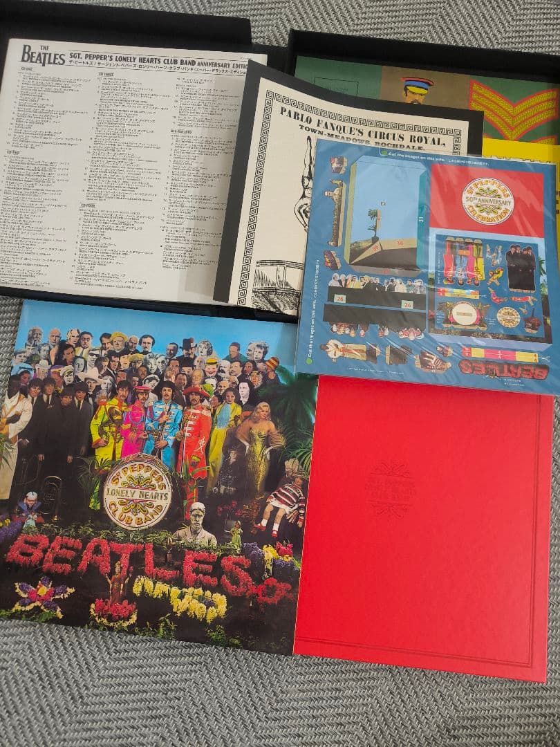The Beatles スーパーデラックス let it be sgt CD