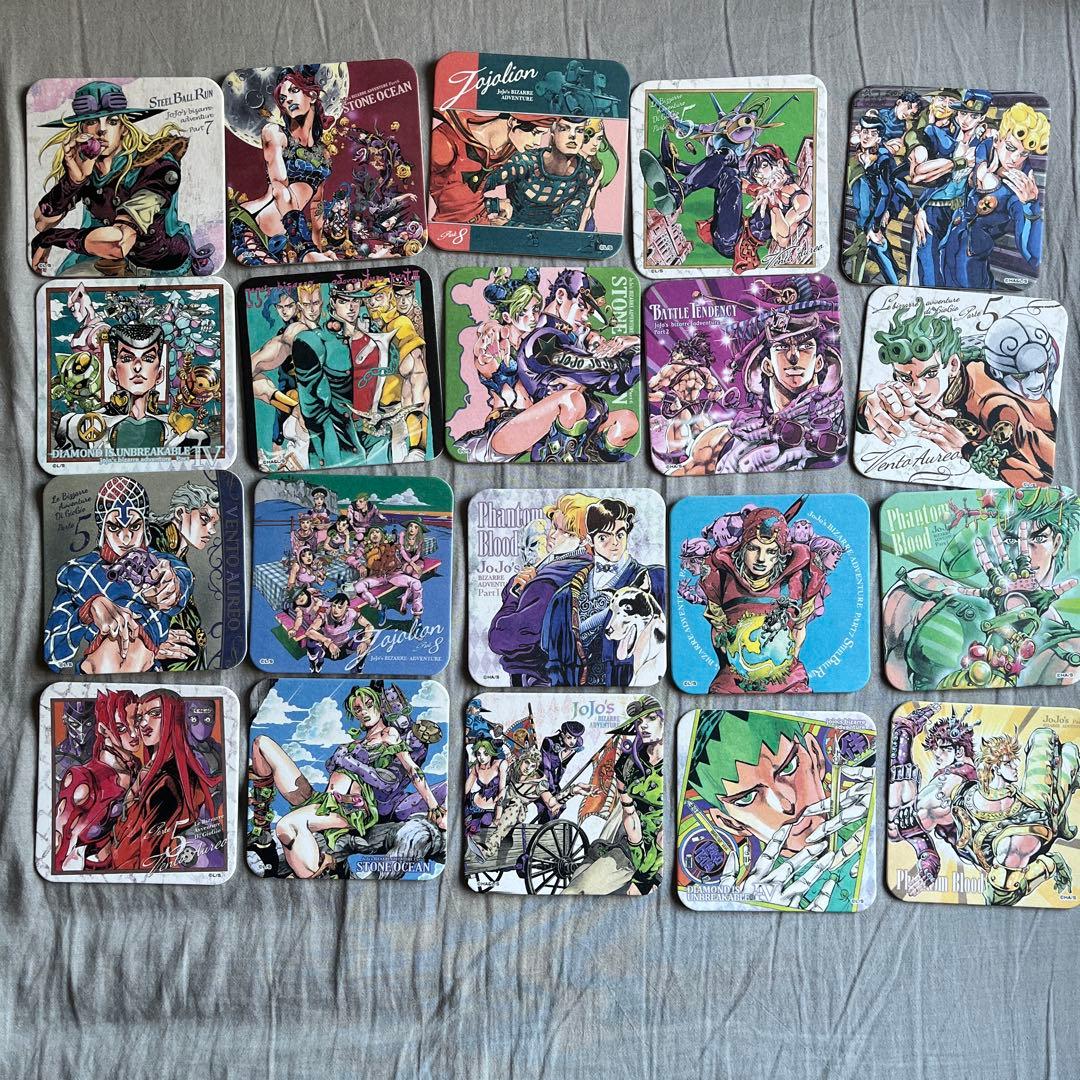 ジョジョ アートコースター BOX 全48種コンプリート 荒木飛呂彦原画展