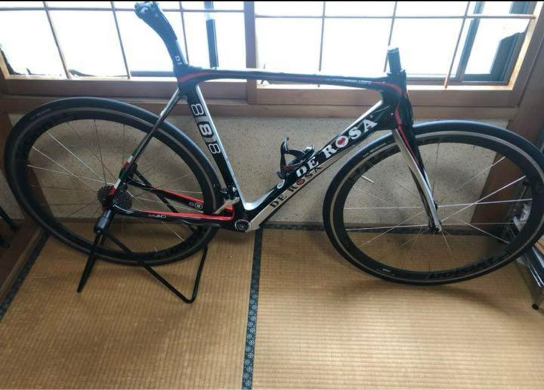 【中華】デローザカーボンフレーム お汁粉大納言様用