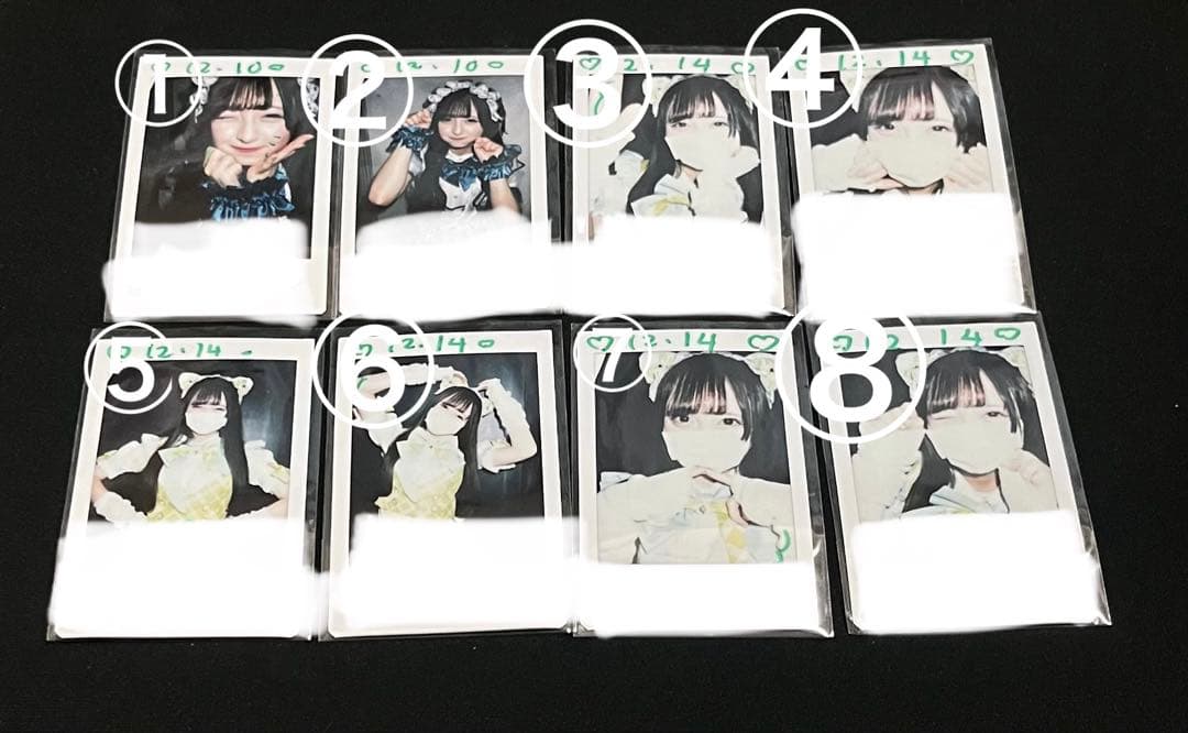 iLiFE 若葉のあ サインあり　コメありチェキ　まとめ売り