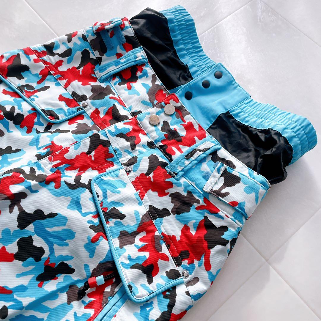 DESCENTE✨デサント HEAT NAVI スキー スノボウェア カモフラ柄