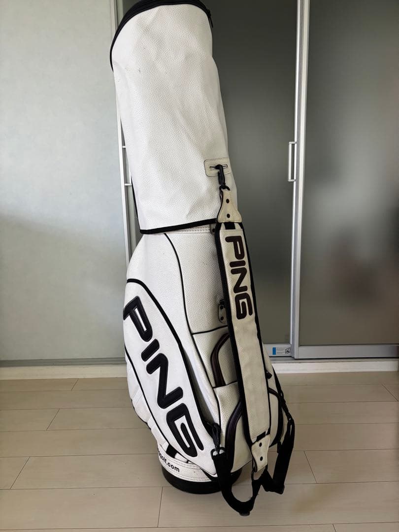 【値下げ検討！】PING キャディバッグ ホワイト