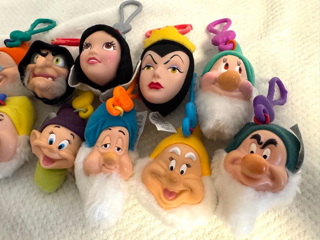 アメリカ マクドナルド ミールトイ 白雪姫 七人の小人 コンプリートセット