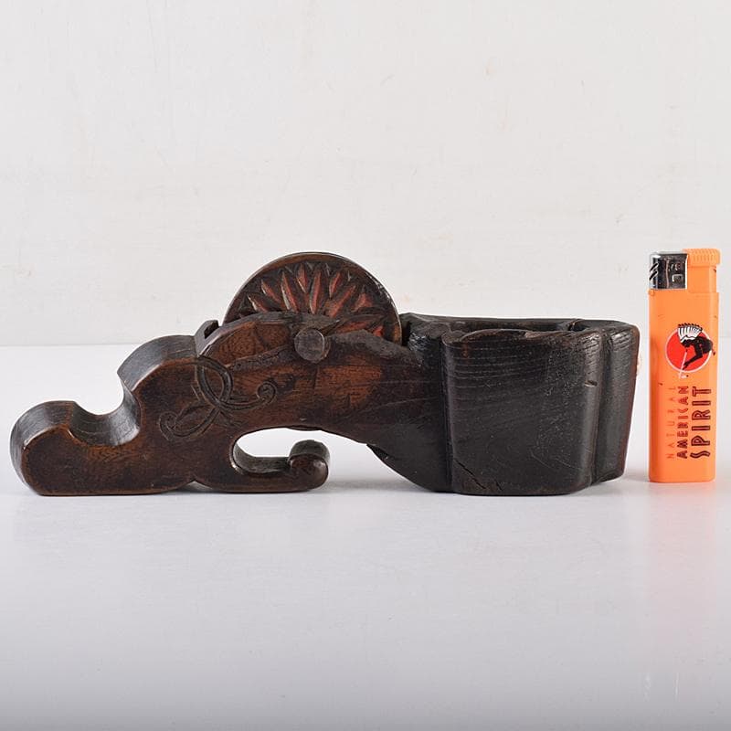 古民具　大工道具　木彫　墨壷　C　R7567