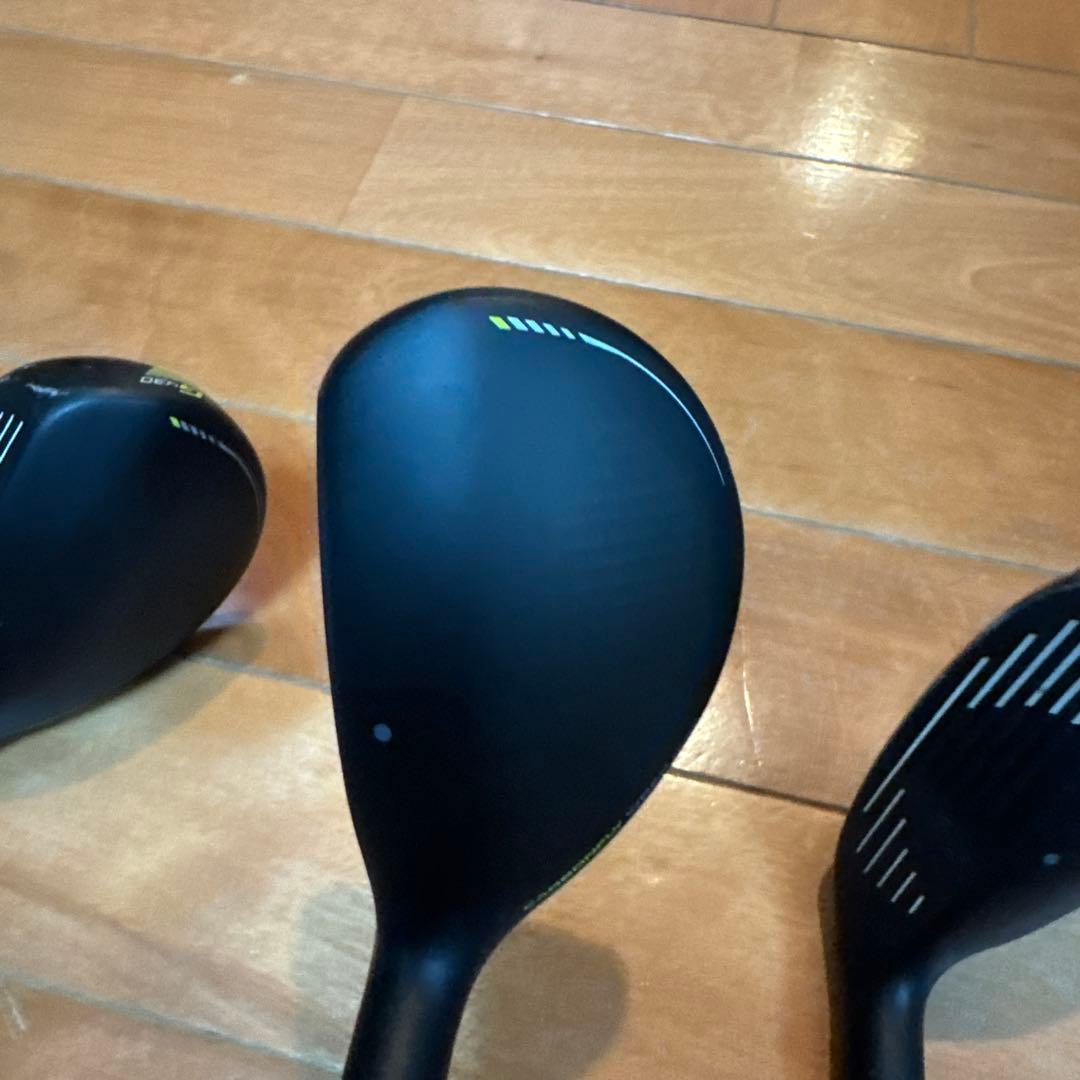 ピンg430 UT 3.4.5.グラファイトデザイン HY85s イオミック黒