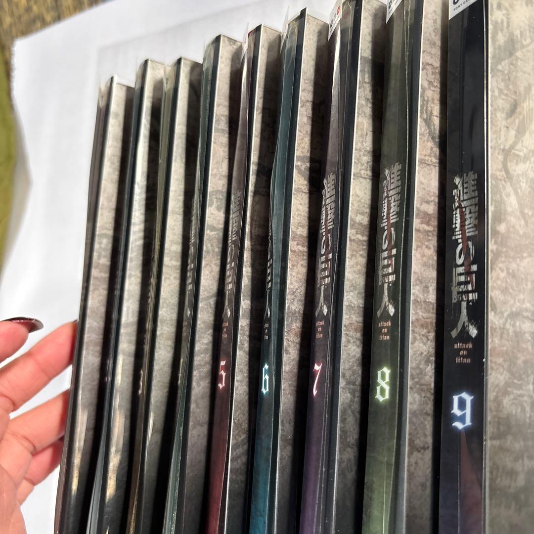 進撃の巨人　1期　初回限定版DVD 冊子付き