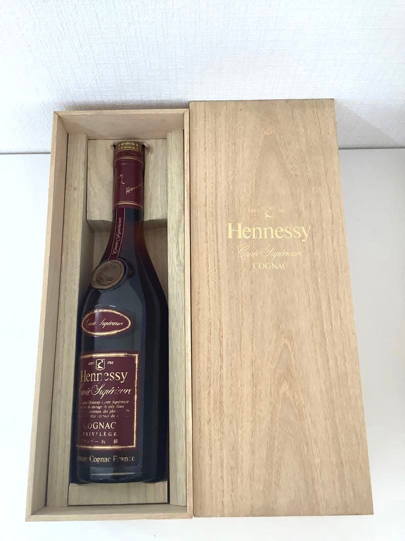 [z550]Hennessy ヘネシー　キュベ　スペリオール　古酒