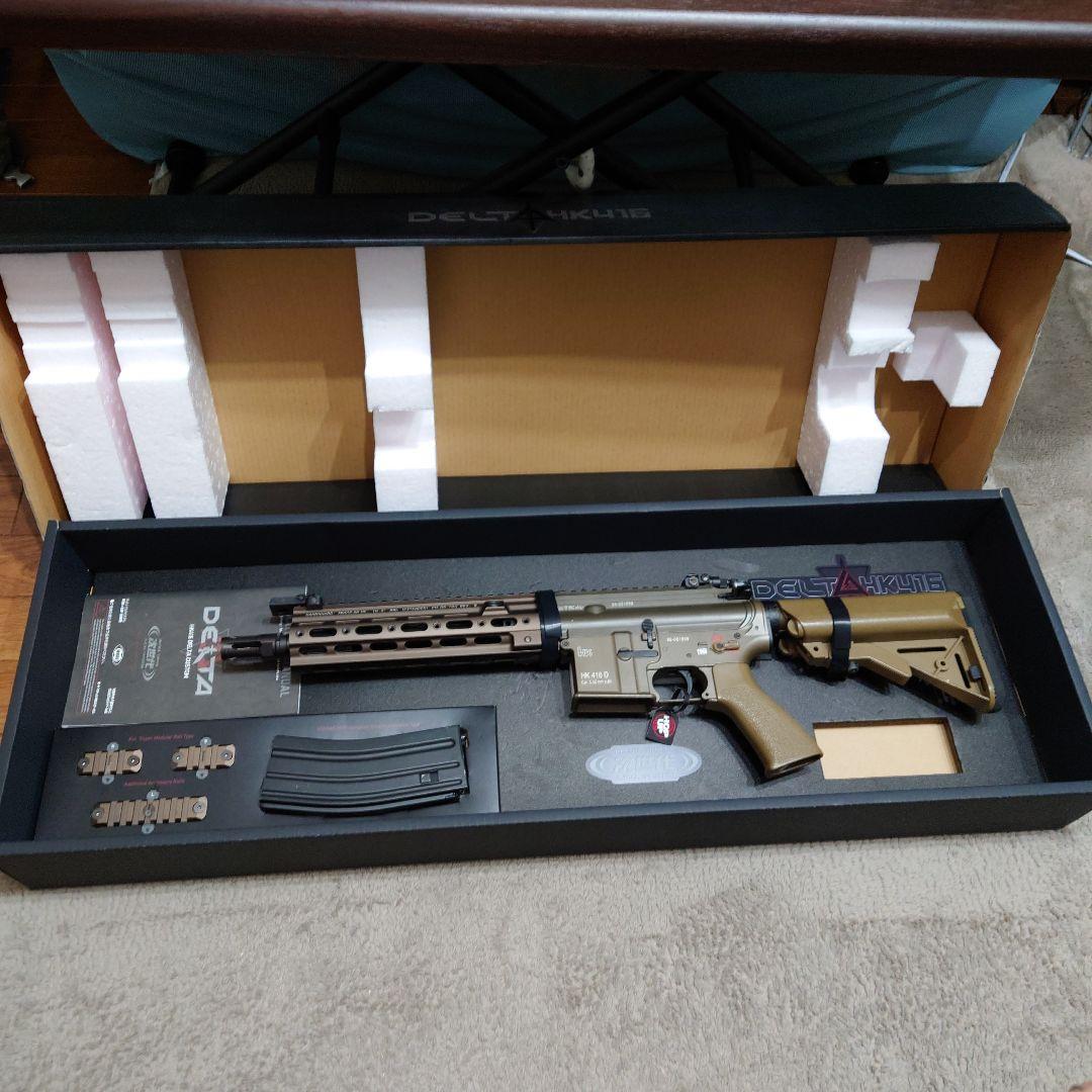 お値下げ！東京マルイ HK416 デルタカスタム タンカラー