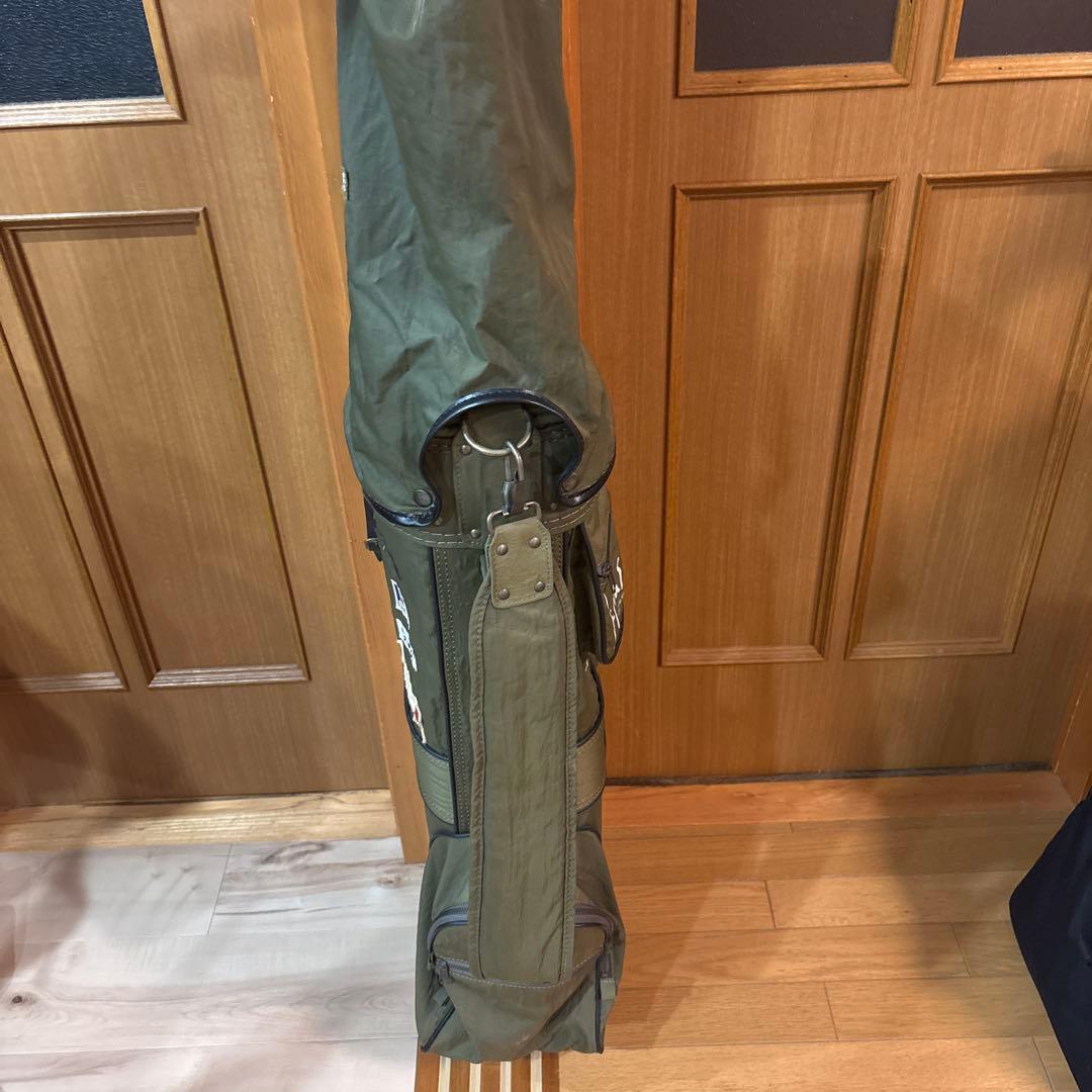 PAPAS ゴルフバッグ オリーブグリーン