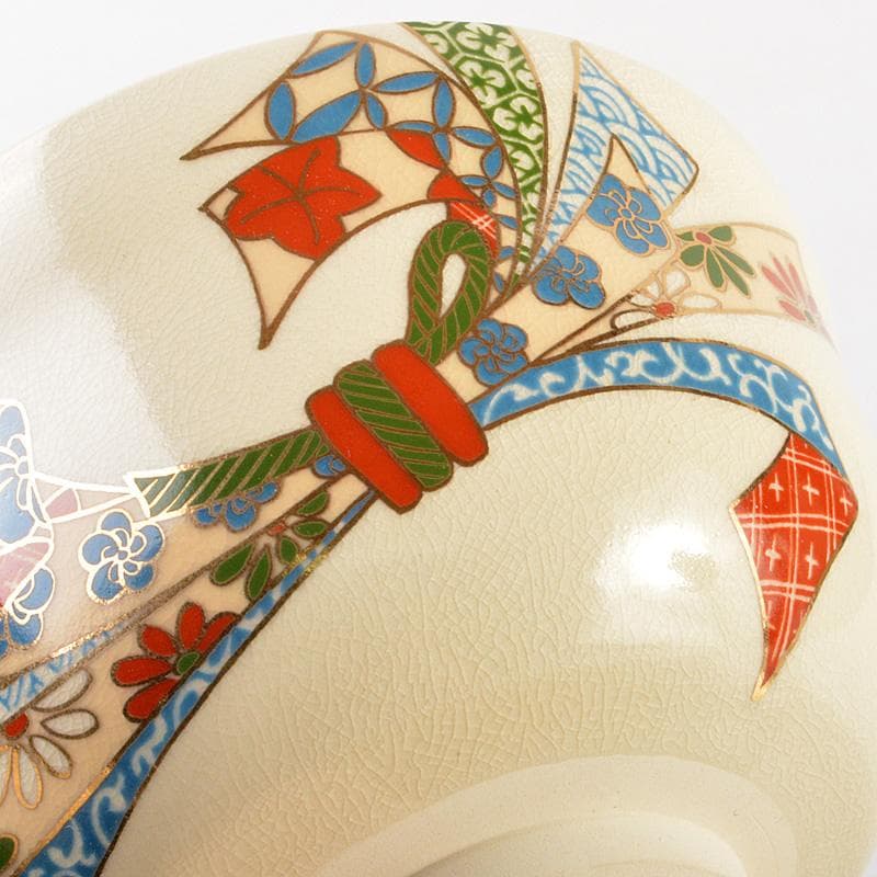 京焼　清水焼　 宮地英香　小栗龍靖　井原瑞雲など　茶碗　八点　V　R7280F