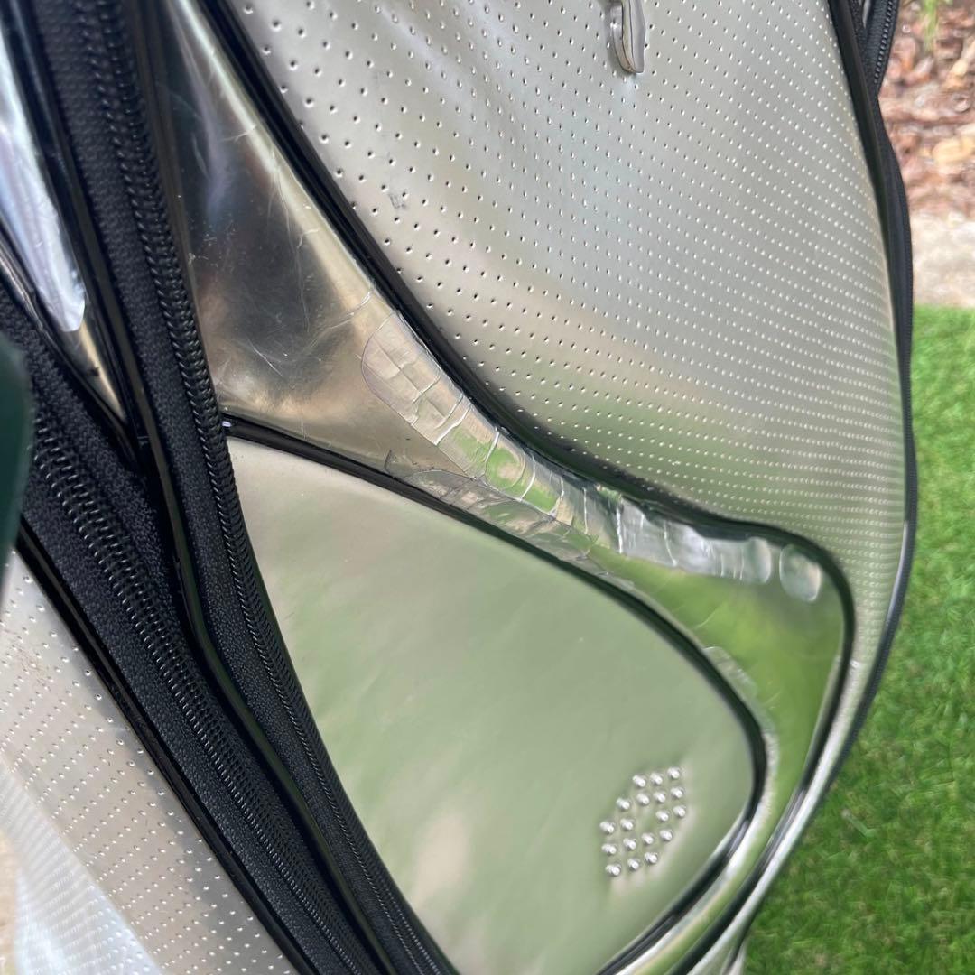 PUMA プーマ 9.0型 スタッフ キャディバッグ 5分割 (SILVER)