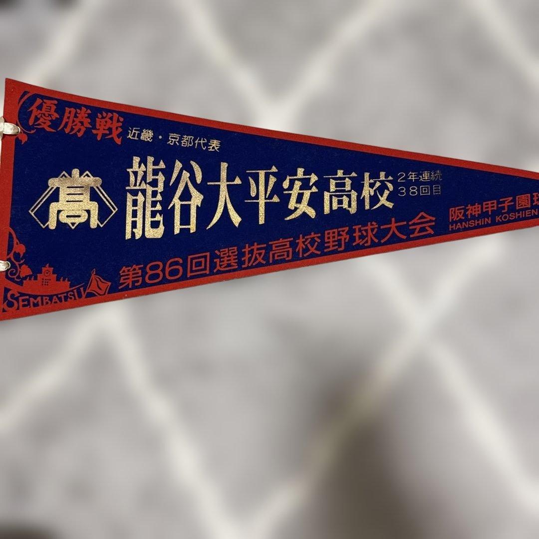 龍谷大平安高校 甲子園記念　野球部バック