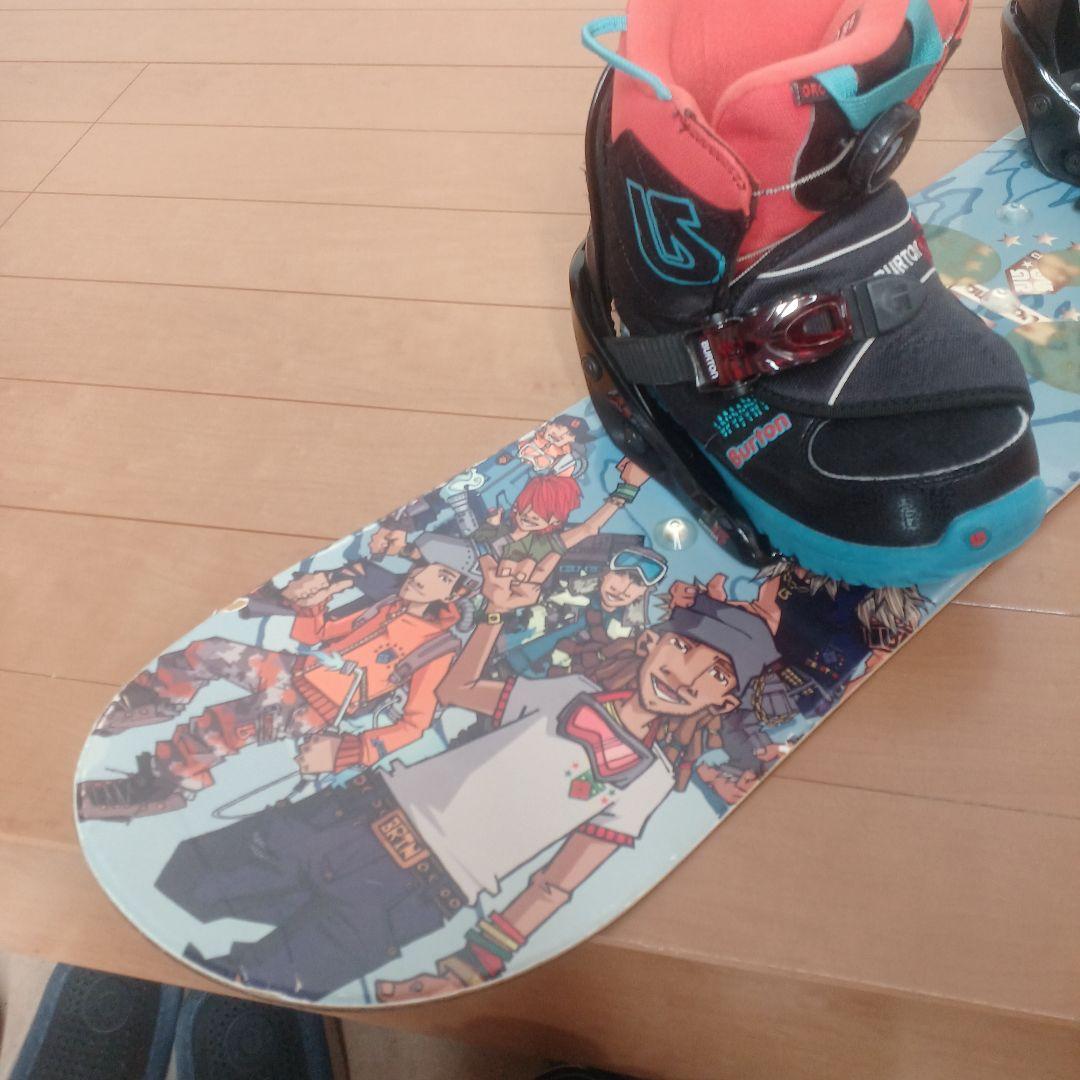 子供用 スノーボード セット 21cm 手渡し可能 BURTON バートン