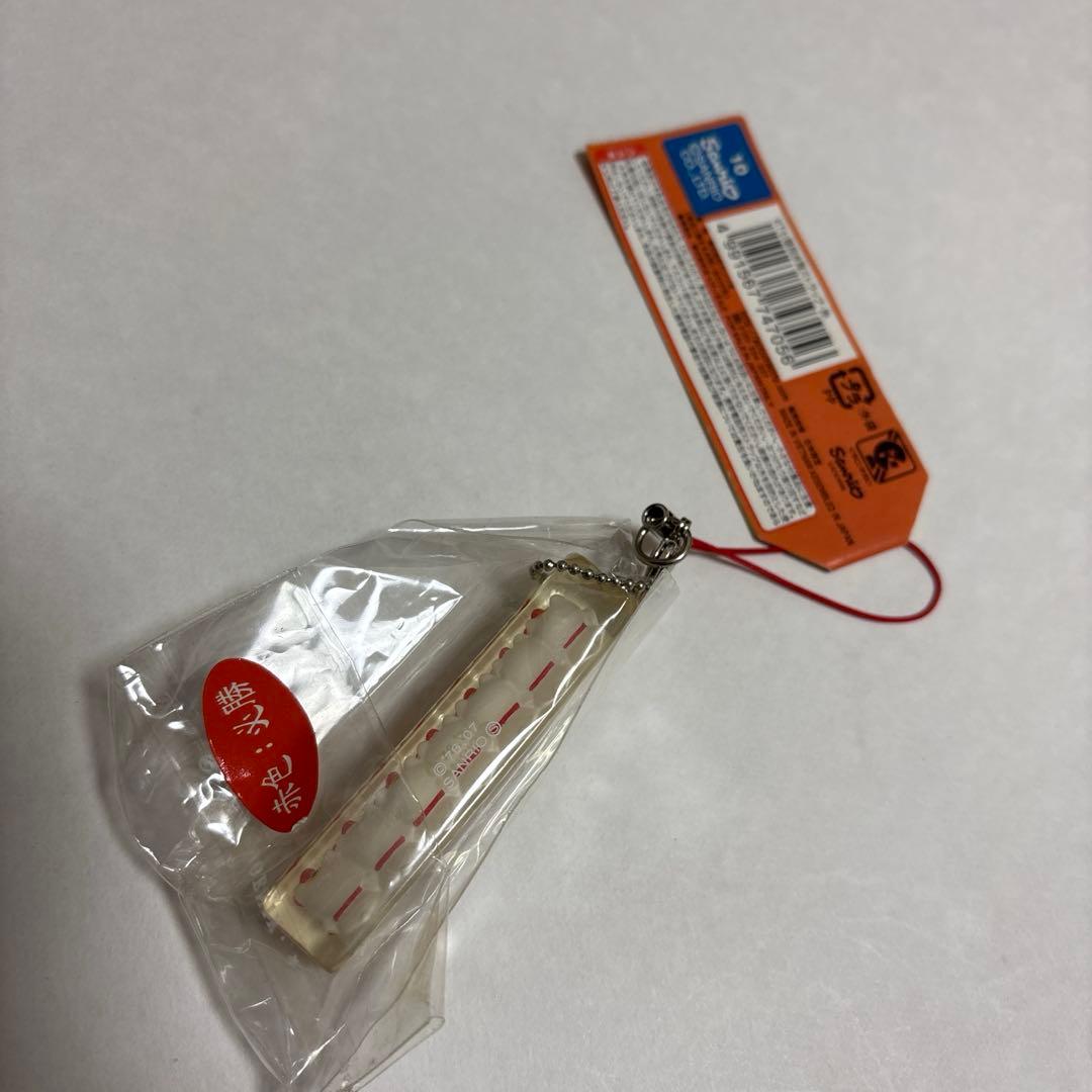 サンリオ ハローキティ 七福招き猫 根付け ストラップ 赤