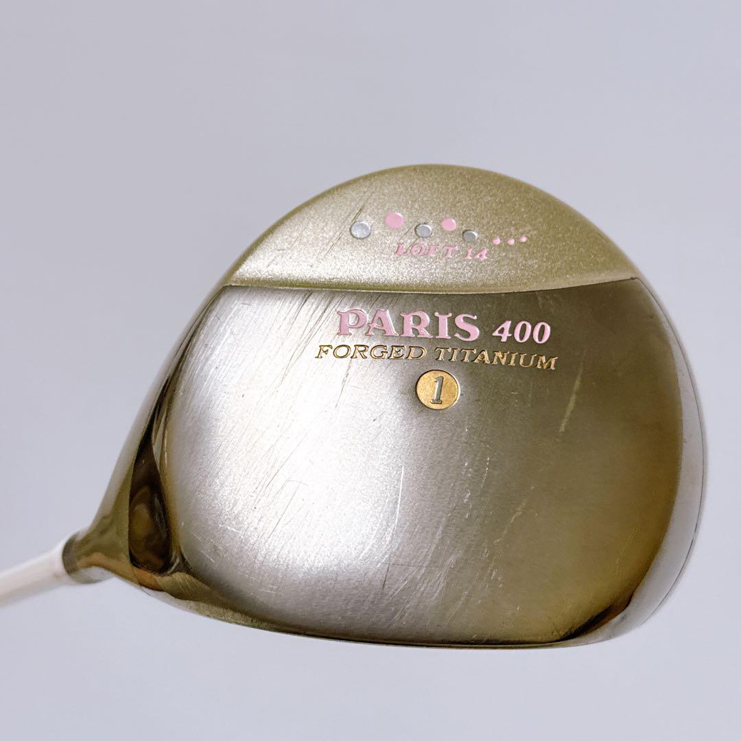 PARIS 400 パリス ゴルフクラブセット レディース ピンク 8本