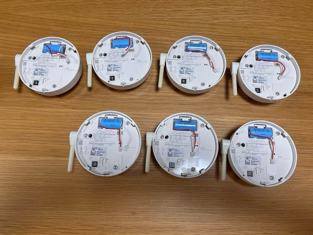 パナソニック 特定小規模施設用 火災警報器 親器1台・子器6台 計7台セット