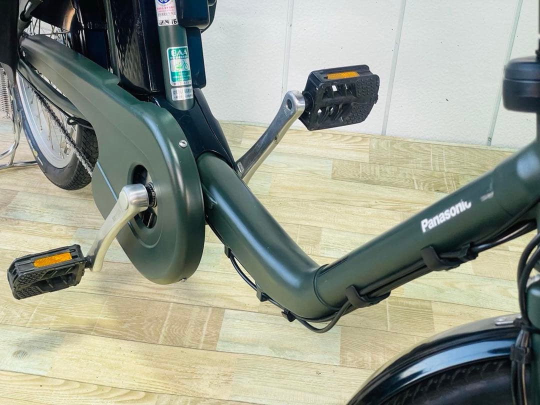 3003パナソニック12アンペア　3人乗り対応子供乗せ　電動アシスト自転車