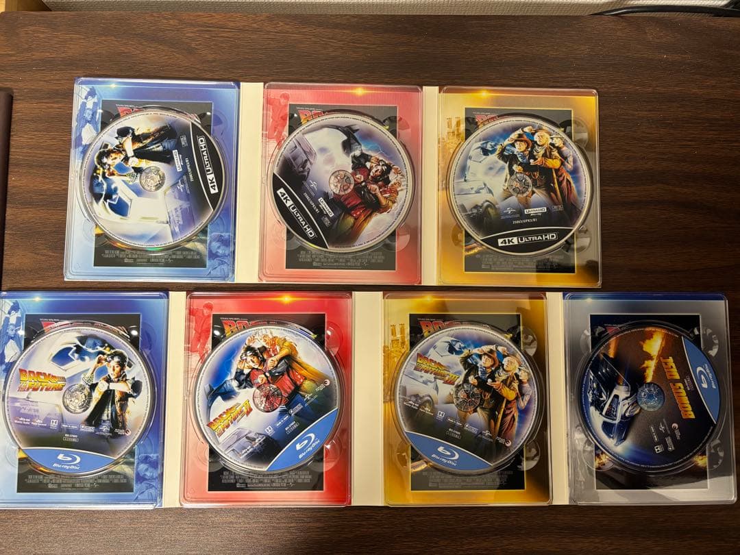 4k uhd Blu-rayバックトゥザフューチャー トリロジー 35th