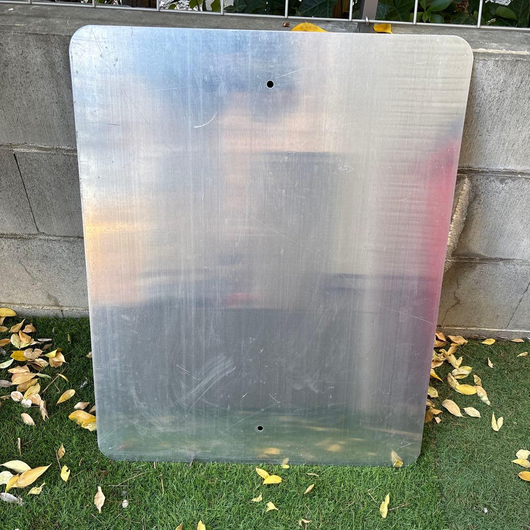 【アメリカ実物】USAロードサイン2枚　ONE WAY&SPEED LIMIT