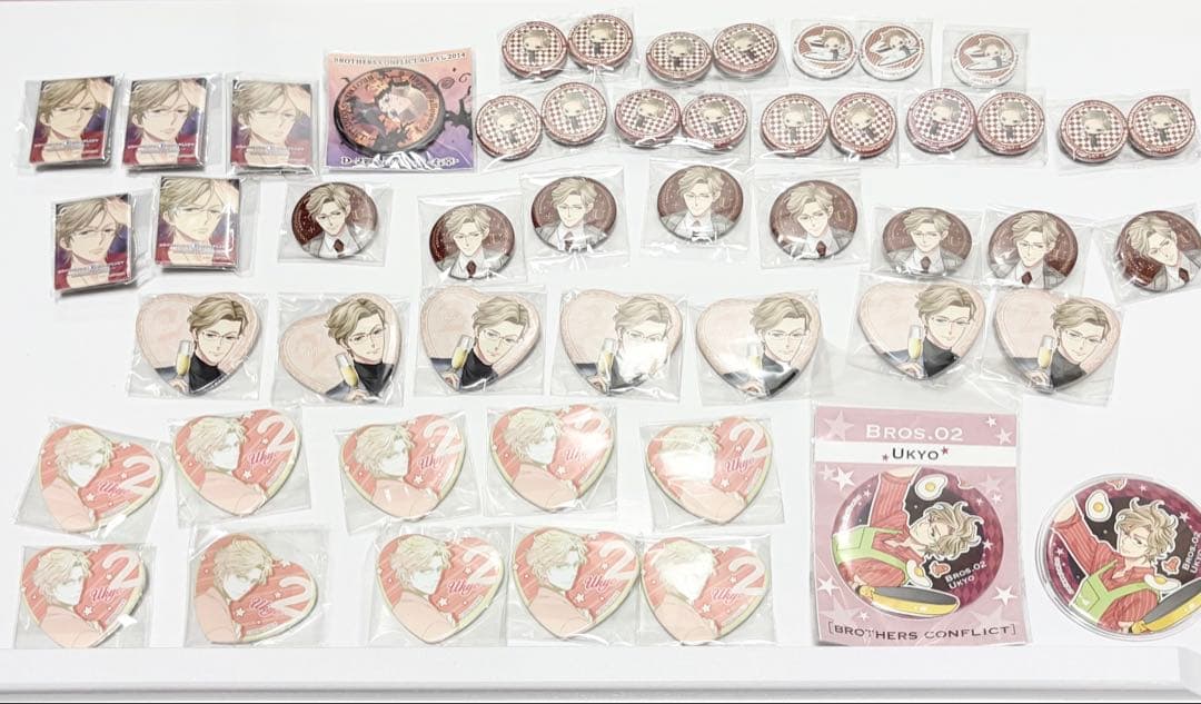 BROTHERS CONFLICT ブラコン 缶バッジ 218個 まとめ売り