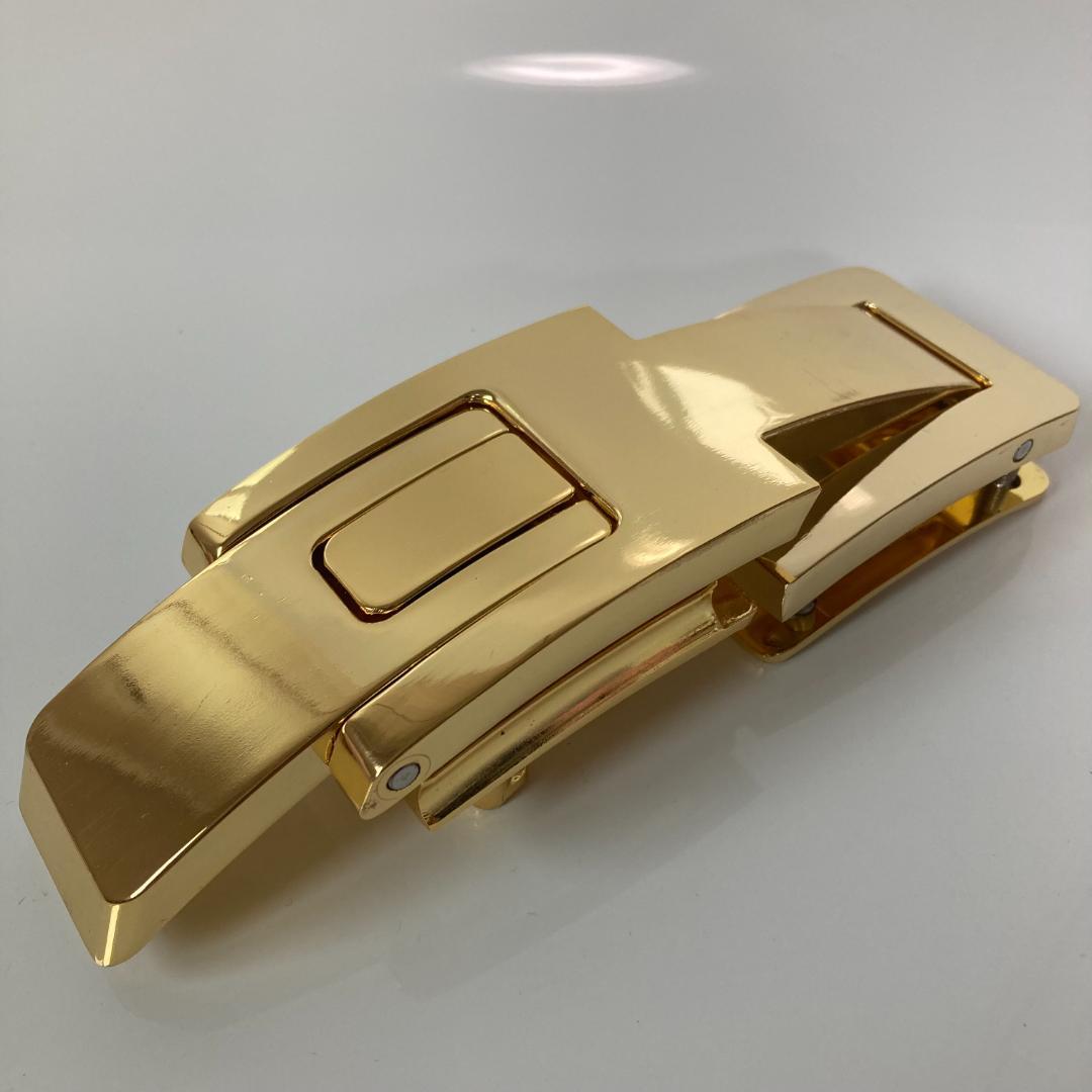 【訳アリ】 パワーベルト レバーアクション 本革 厚さ13mm可変式 金バックル