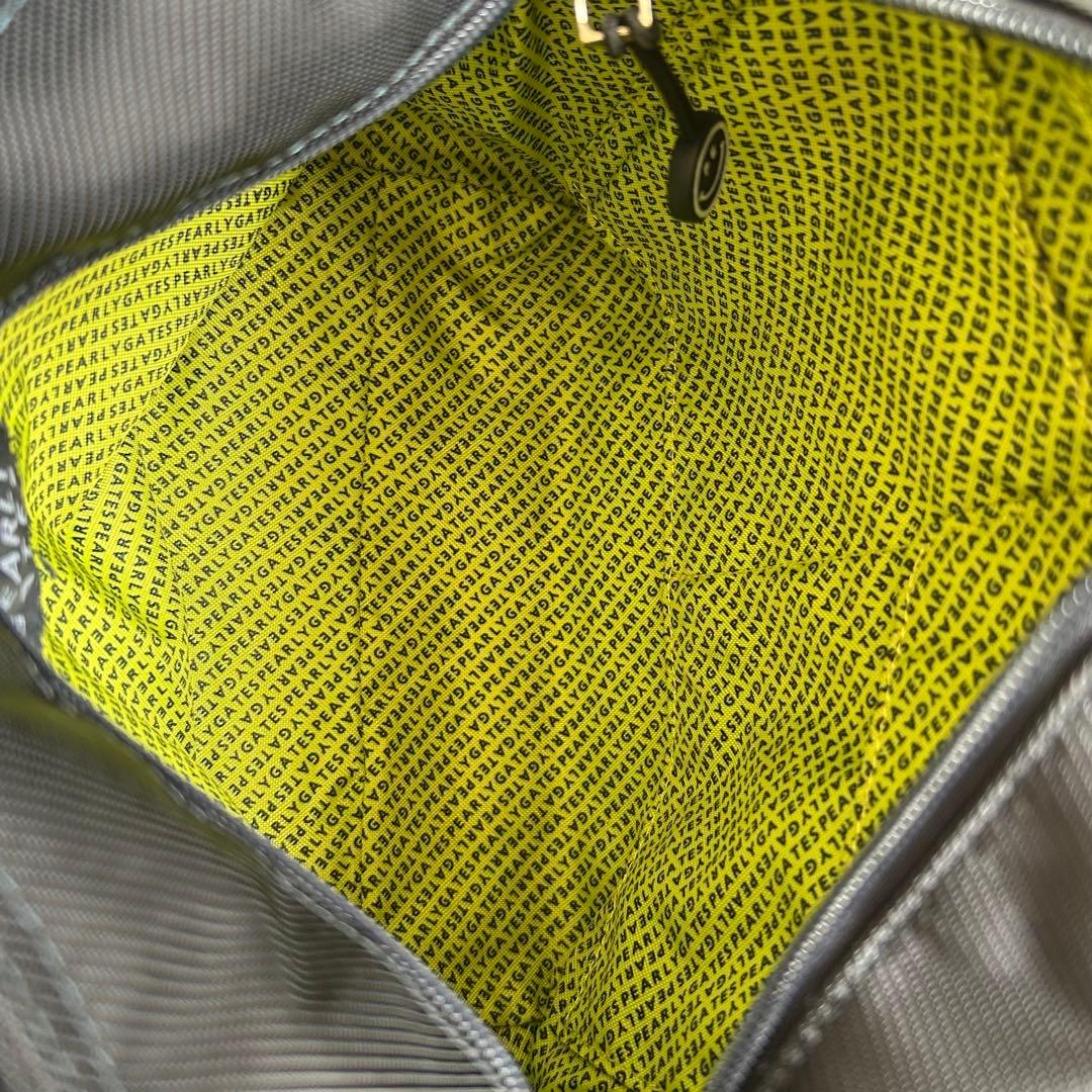 パーリーゲイツ 定番 近年モデル カートバッグ ネイビー 紺 ロゴ ニコちゃん