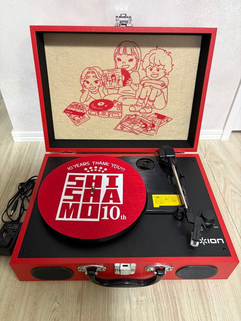 SHISHAMO レコードプレイヤー＋レコード全7種セット