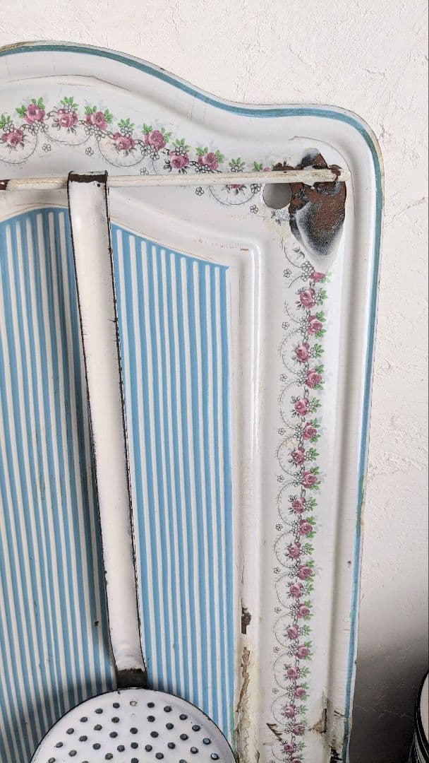 フランス BB社 ローズガーランド レードルラック レードル付き 水色