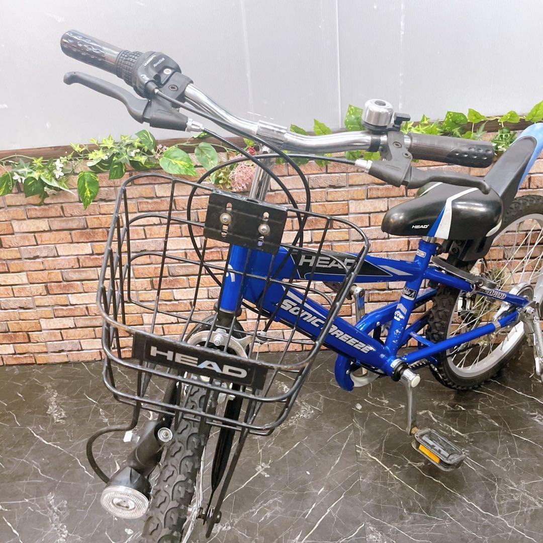 【15】子供用自転車 子供車 HEAD ブルー 20インチ