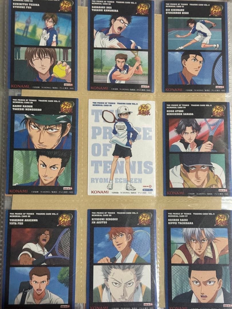 テニスの王子様 テニプリ カード トレカ コナミ 青学 フルコンプ セット