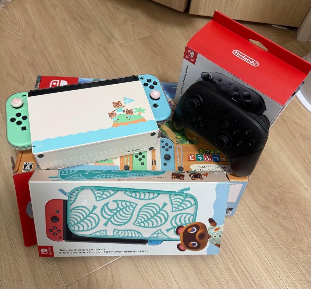 Nintendo Switch あつまれどうぶつの森セット（箱付き）
