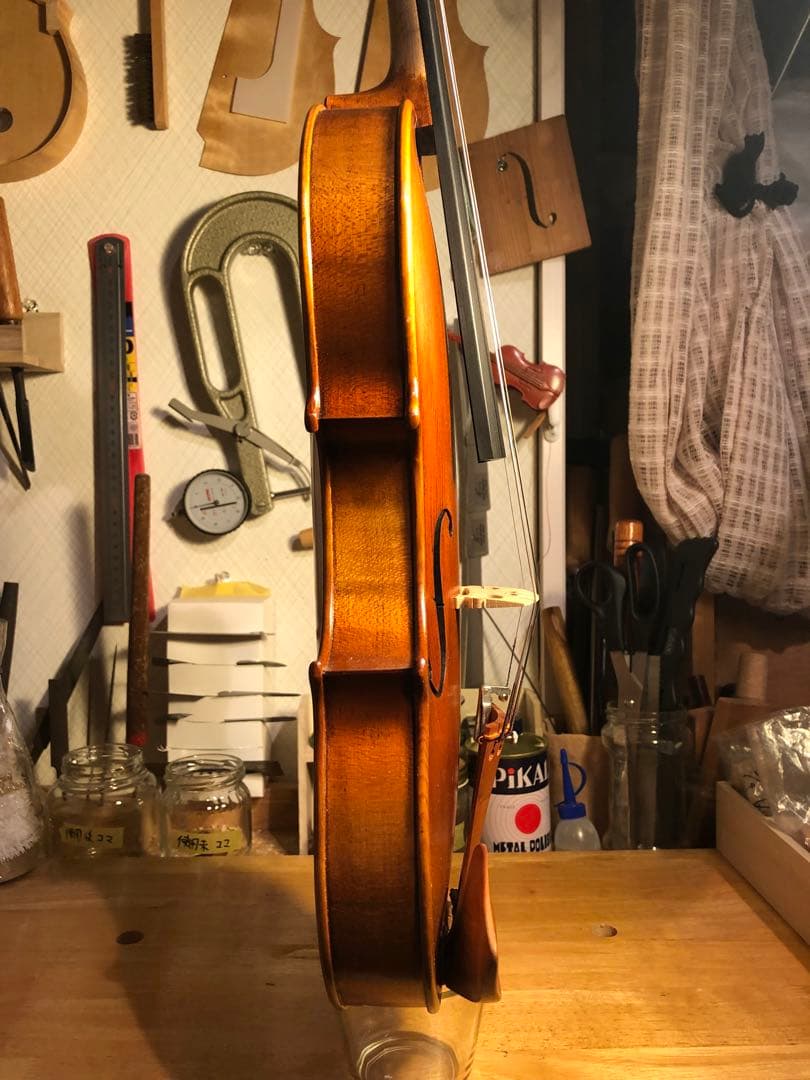 【駒&魂柱調整済】Nicolo Santi NSN60S中古バイオリン 4/4