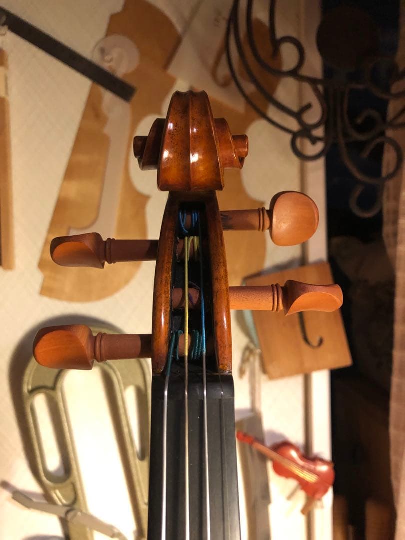【駒&魂柱調整済】Nicolo Santi NSN60S中古バイオリン 4/4