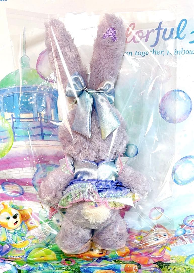 ダッフィー 20周年 カラフルハピネス バケパ ポージープラッシー ステラルー