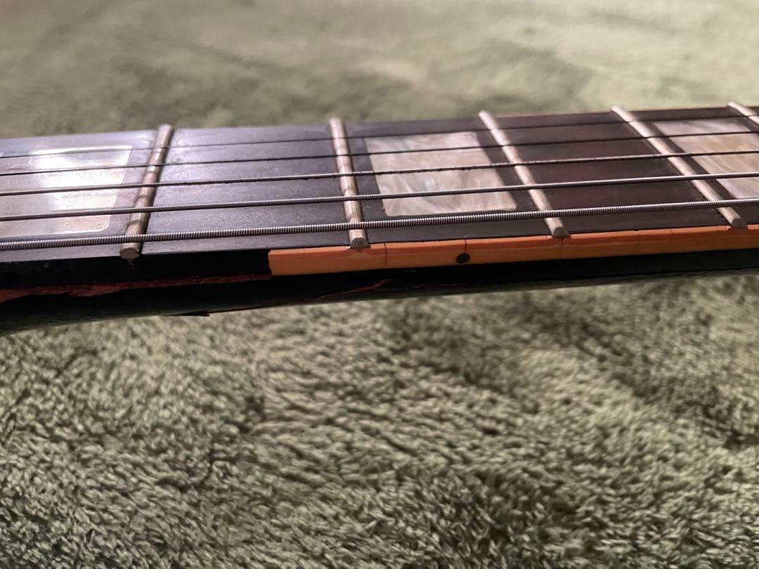 ジャンクGreco レスポールカスタムエレキギター ブラック