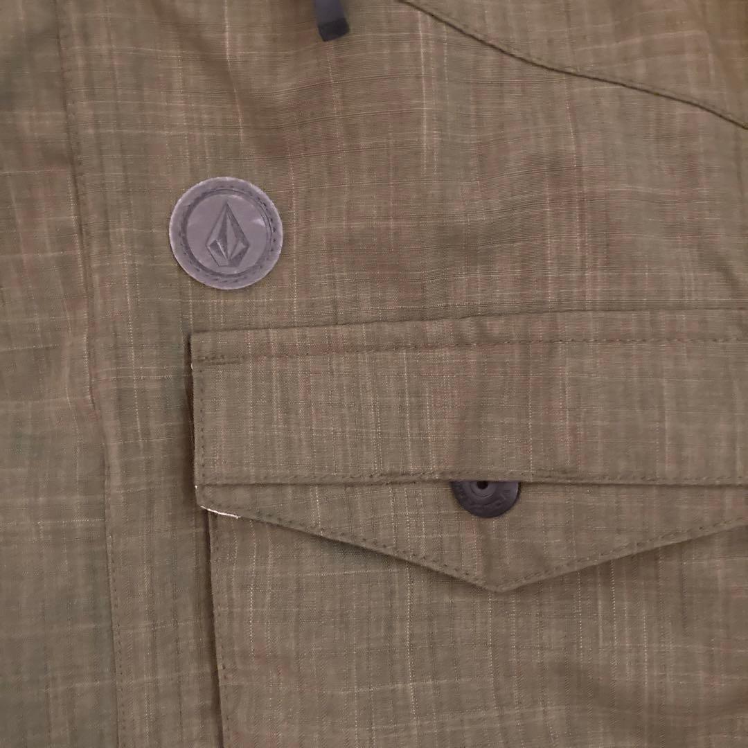 〈美品〉おまけつきVolcom ボルコム スノーボードジャケット スノボ カーキ